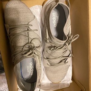 Adidas size 8. Tan color